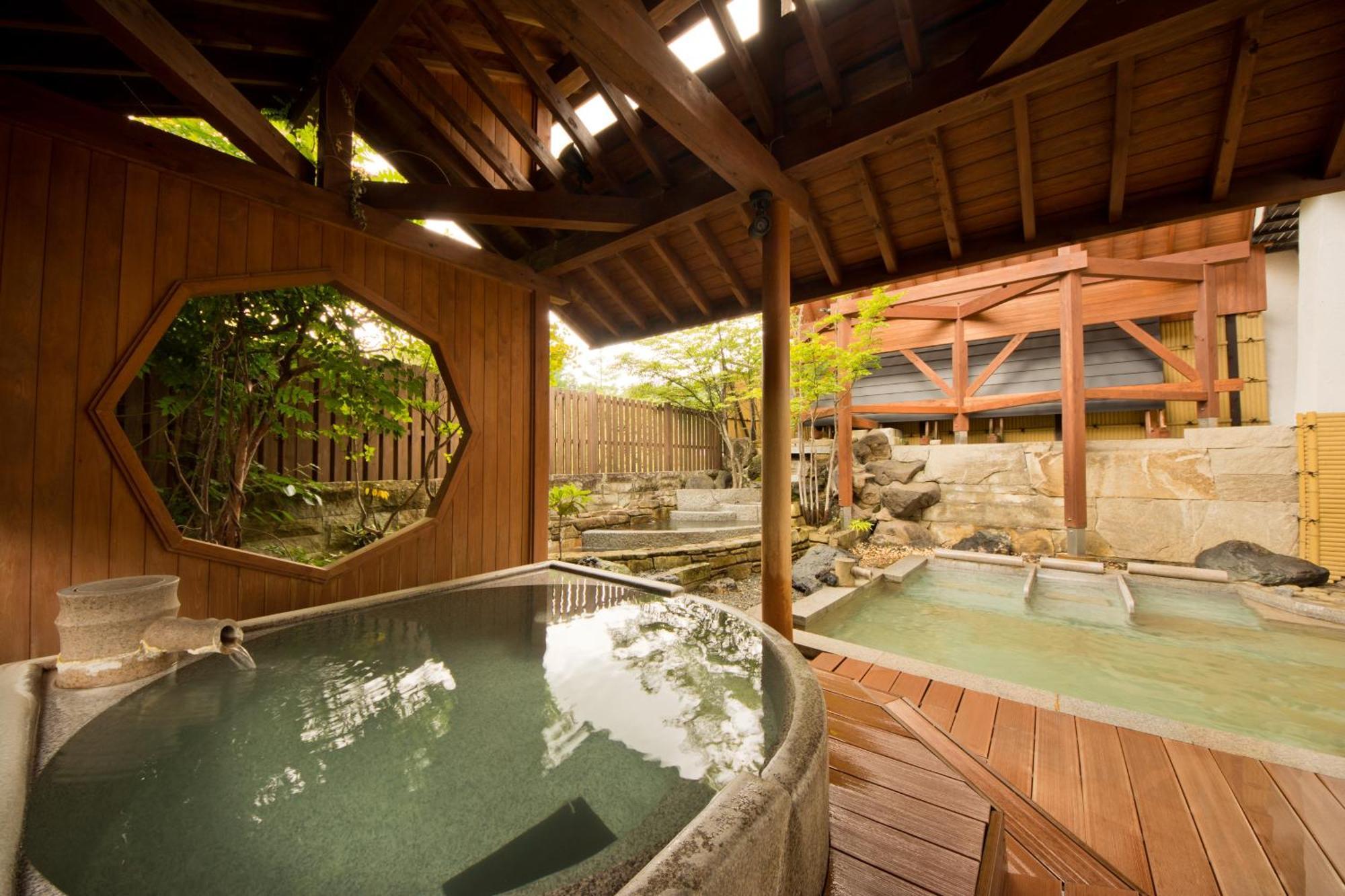 Kusatsu Onsen Hotel Village Exterior foto